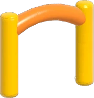 Bouncy Castle Inflatable Gate