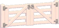 Bountiful Farm Fence Gate