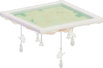 Crystal Pendant Openwork Flooring