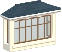 European Slate Bay Window
