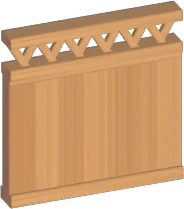 Frostgrove Wooden Wall