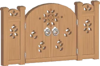 Frostgrove Yard Gate