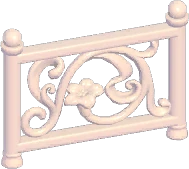 Barandal de flores