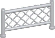Barandilla de malla de aluminio onírica