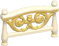 Barandal de rosas de señorío
