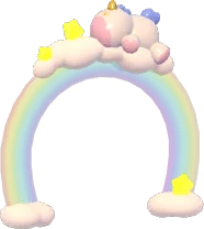 Arco unicornio arcoíris