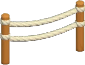Barandilla de cuerda