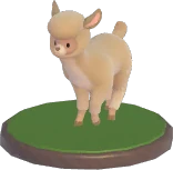 Adult Alpaca Ornament