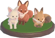 Adult Foxes Ornament