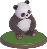 Adult Panda Ornament