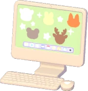 Animal Party Desktop Model