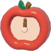 Apple Hanging Clock