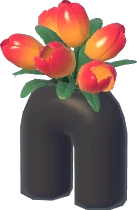 Arched Tulip Vase