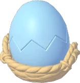 Azure Cracked Egg