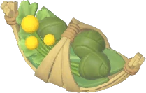 Bamboo Boat Zongzi Ornament