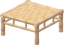 Bamboo Square Table