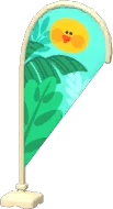 Beach Yellow Duck Advertising Flag