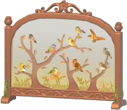 Bird Flock Glass Screen