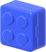 Armário de Parede de Blocos