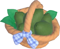 Adorno certificado de aguacate