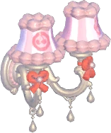 Arandela Dupla de Creme