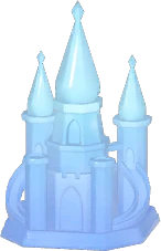 Adorno de castillo de hielo