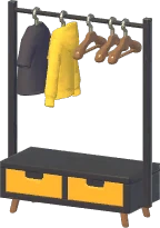 Arara de Roupas Minimalista