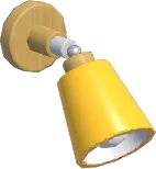 Arandela Madeirada Minimalista