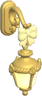 Arandela Rosa com Laço