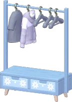 Arara de Roupas Floco de Neve