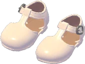 Ankle Strap Round-Toe Shoes