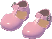 Ankle Strap Round-Toe Shoes