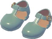 Ankle Strap Round-Toe Shoes