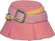 Apple Leather Skirt