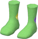 Argyle Crew Socks