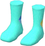 Argyle Crew Socks