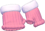 Auspicious Fur-Trim Gloves