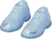 Auspicious Pankou Leather Shoes