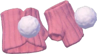 Auspicious Pom-Pom Gloves