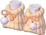 Auspicious Pom-Pom Socks
