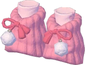 Auspicious Pom-Pom Socks