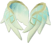 Aretes de plumas protectoras