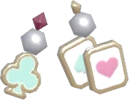 Aretes de cartas