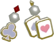 Aretes de cartas
