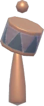 Aretes de baquetas