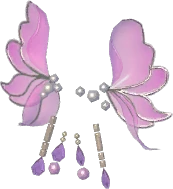 Aretes con flor marina de pluma