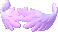 Antifaz de plumas heladas polares