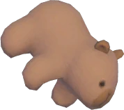 Adorno de mano de abrazo de capibara