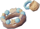 Adorno de mano estilo isleño