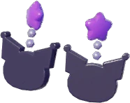Aretes de Kuromi